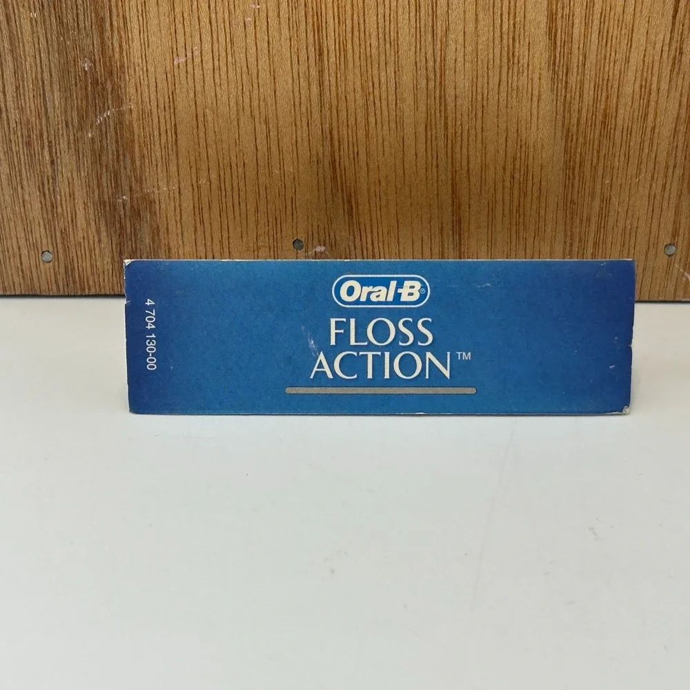Oral-B Floss Action Power Tip CrossAction Replacement Brush Heads Electric 3 Pac